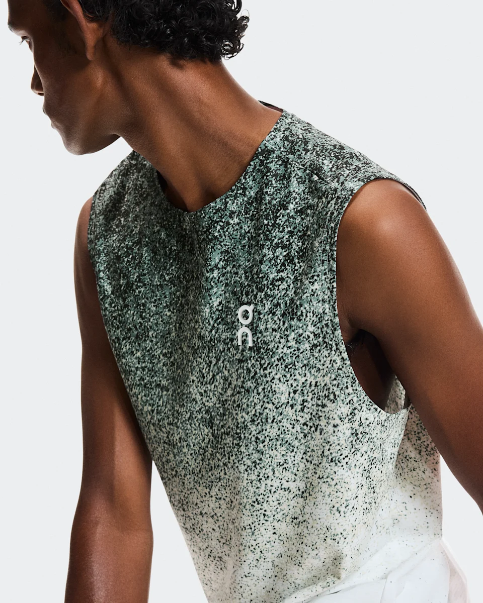 On Court Tank Fade Mineral & White Masculino