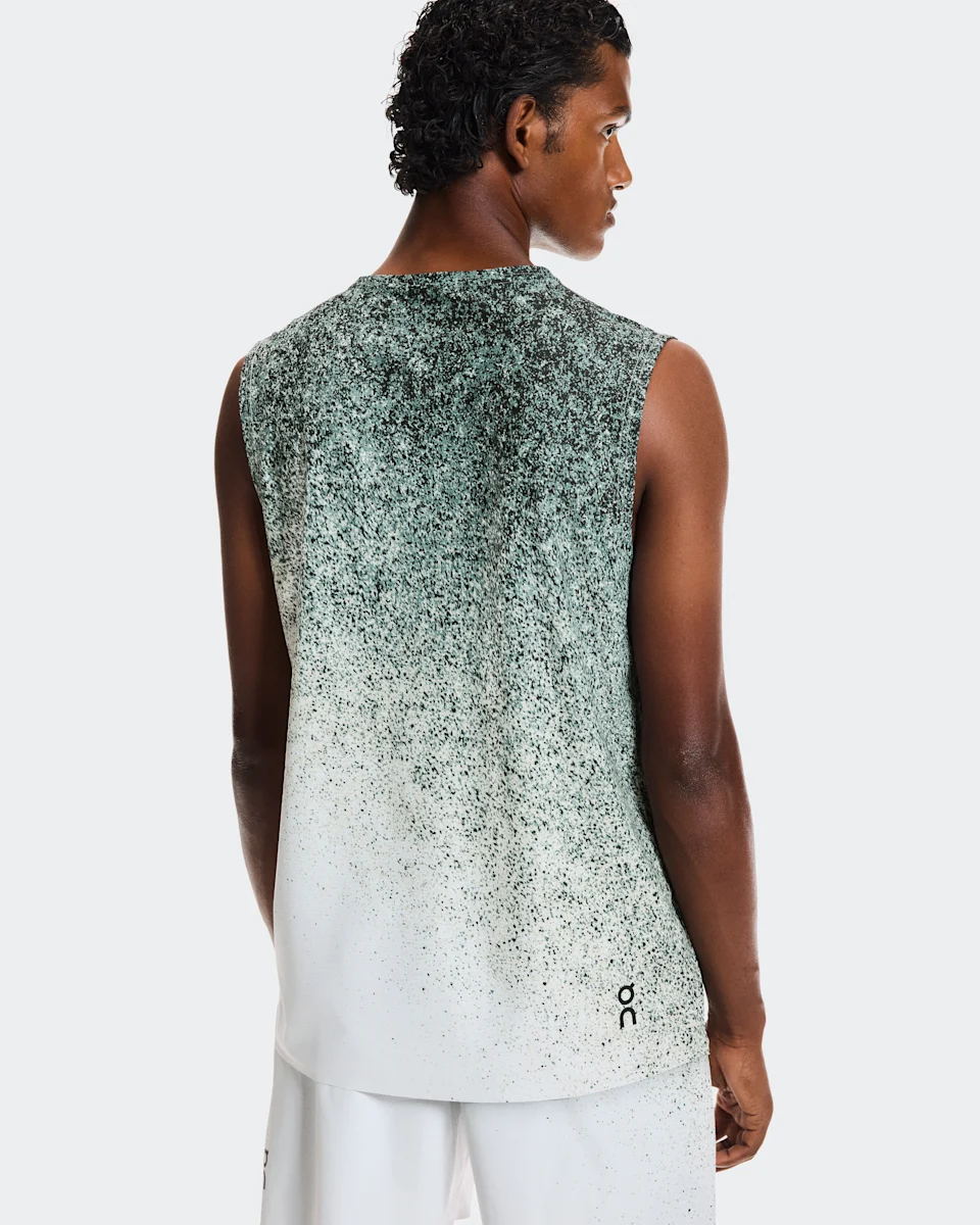 On Court Tank Fade Mineral & White Masculino