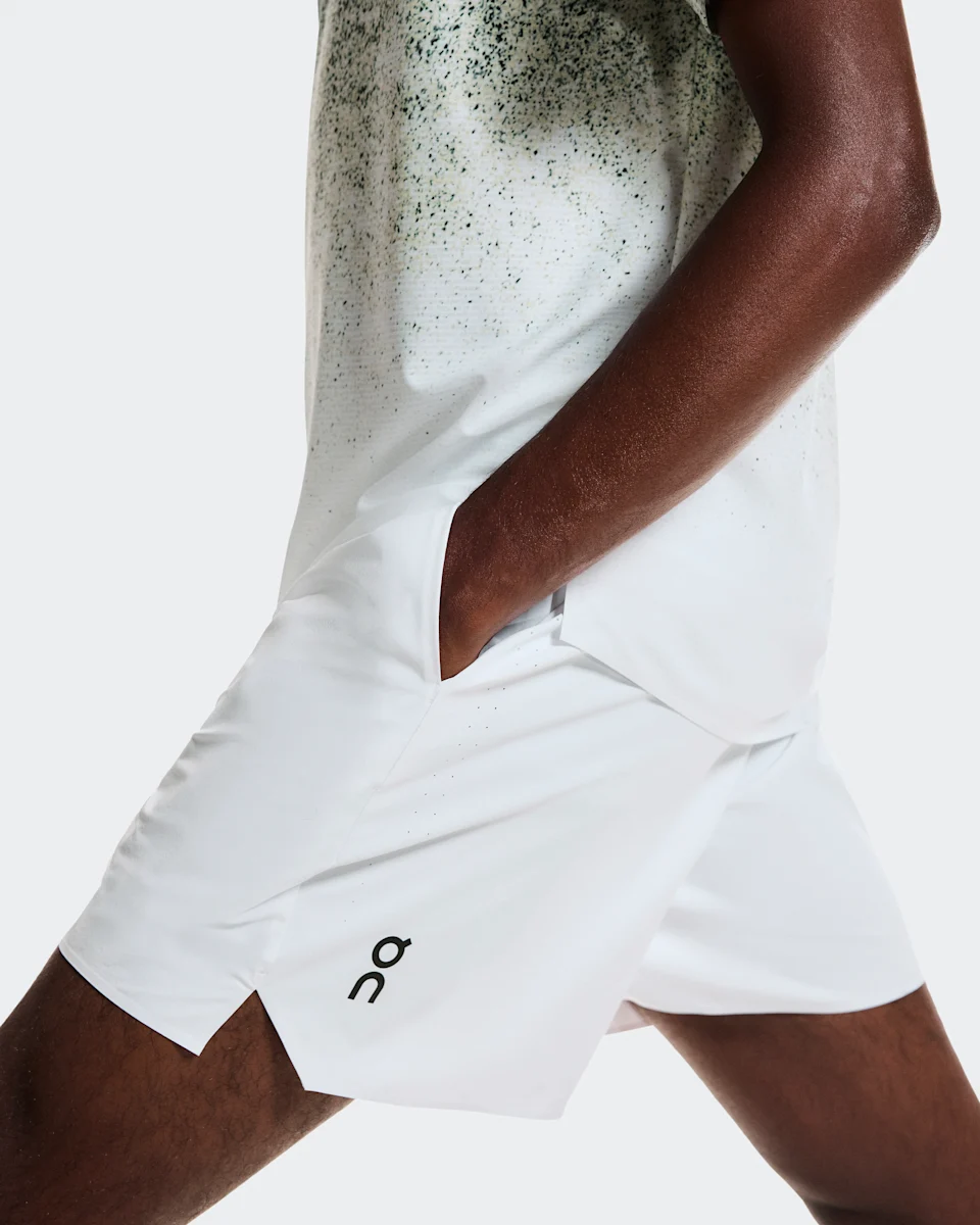 On 5" Court Shorts Fade Mineral & White Masculino