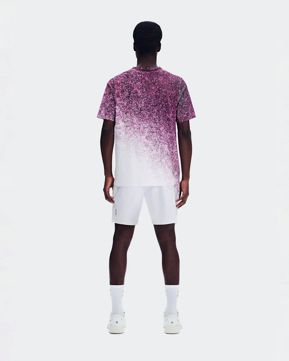 On 7" Court Shorts Fade Nebula & White Masculino