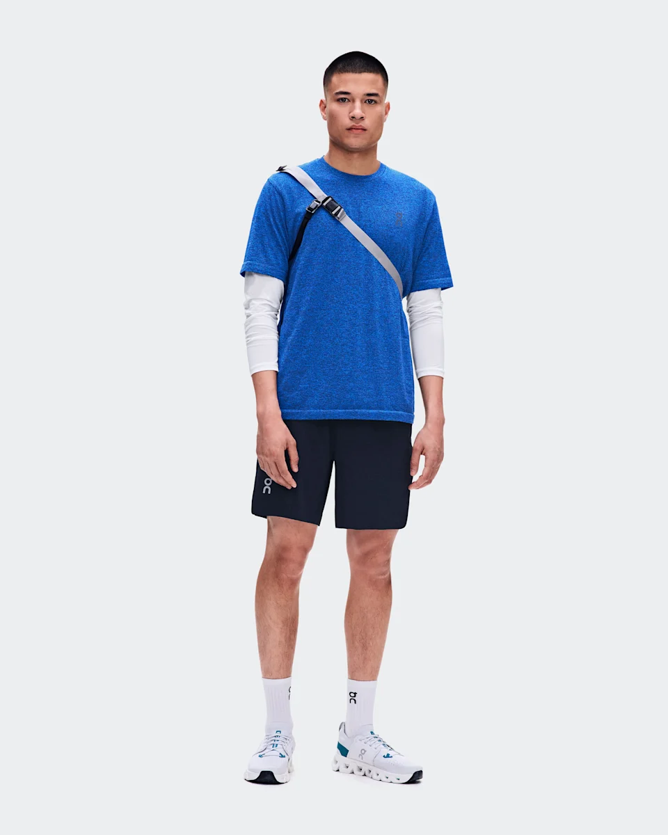 On Train Shorts 7" Navy Masculino