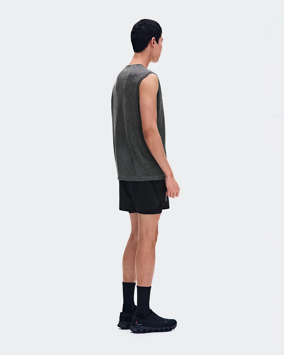 On Train 2-in-1 Shorts Black Masculino