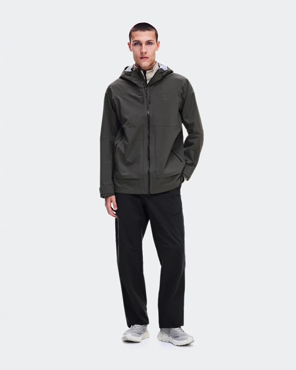 On Ascent Jacket Espresso Masculino – Caminhadas, atividades ao ar livre