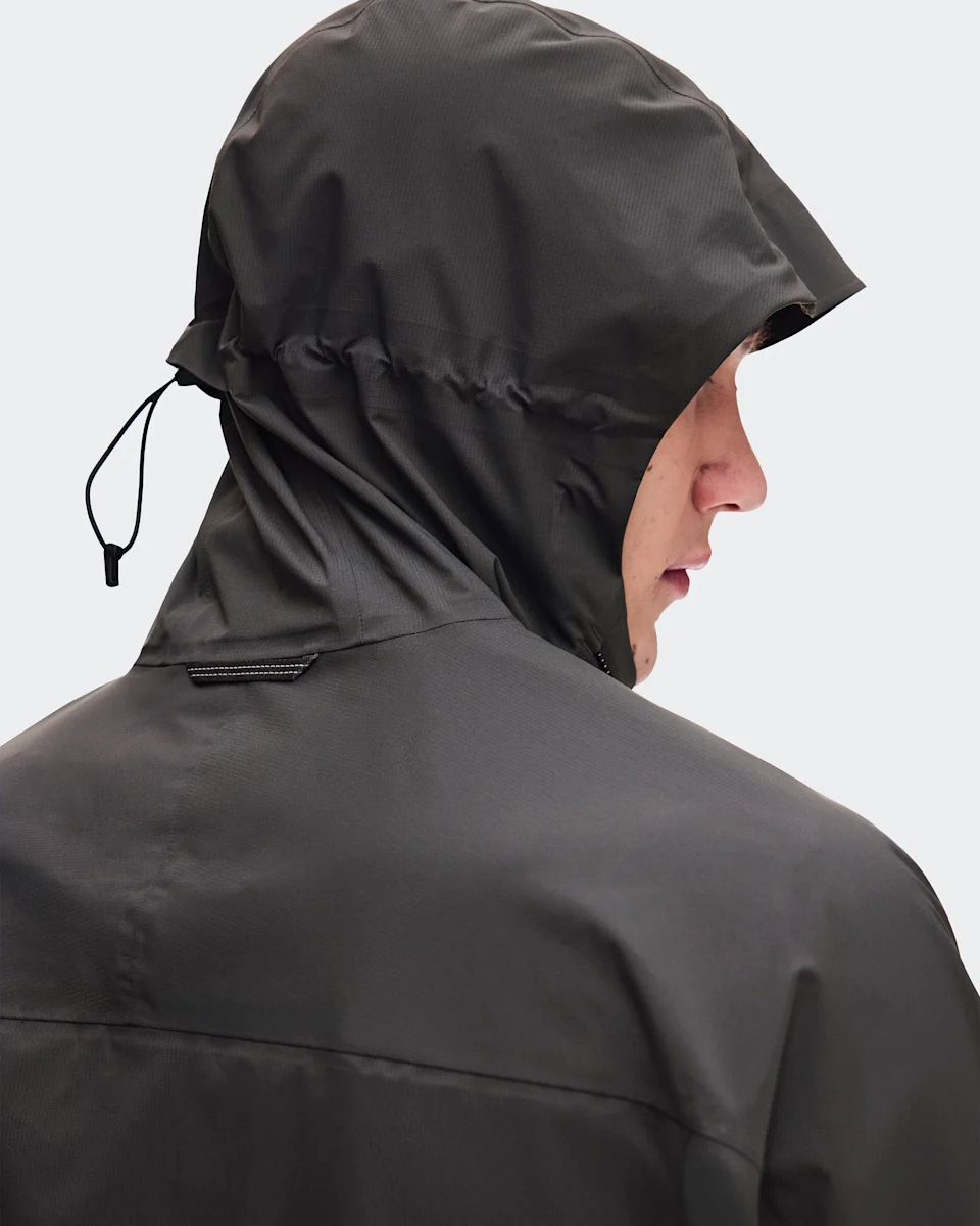 On Ascent Jacket Espresso Masculino