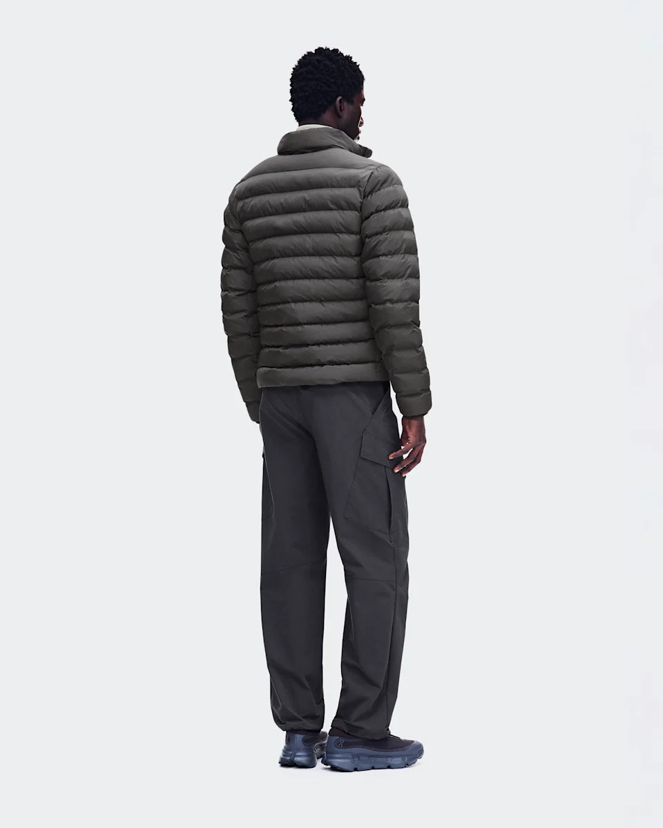 On Ascent Puffer Jacket Espresso Masculino