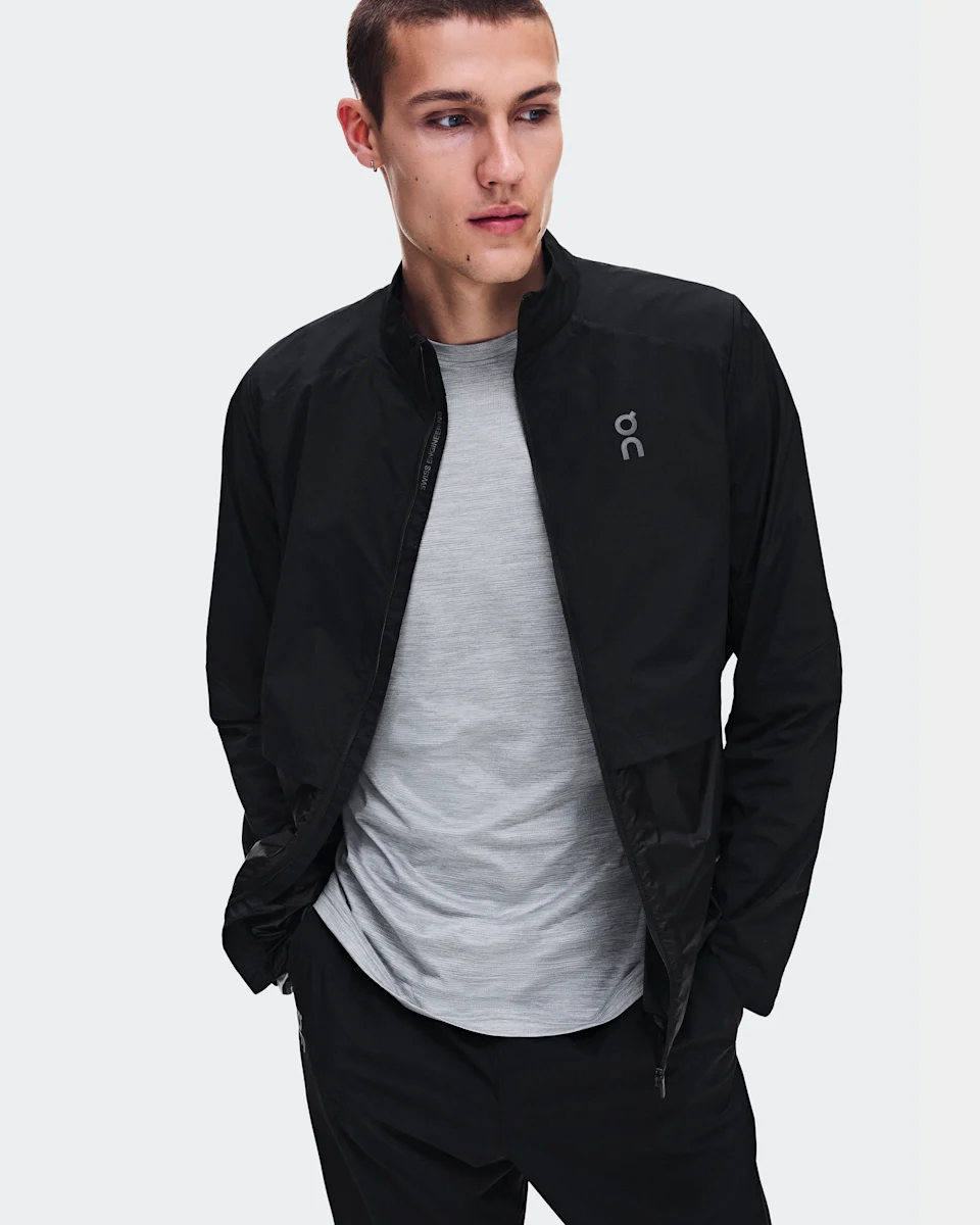 On Weather Jacket Black Masculino