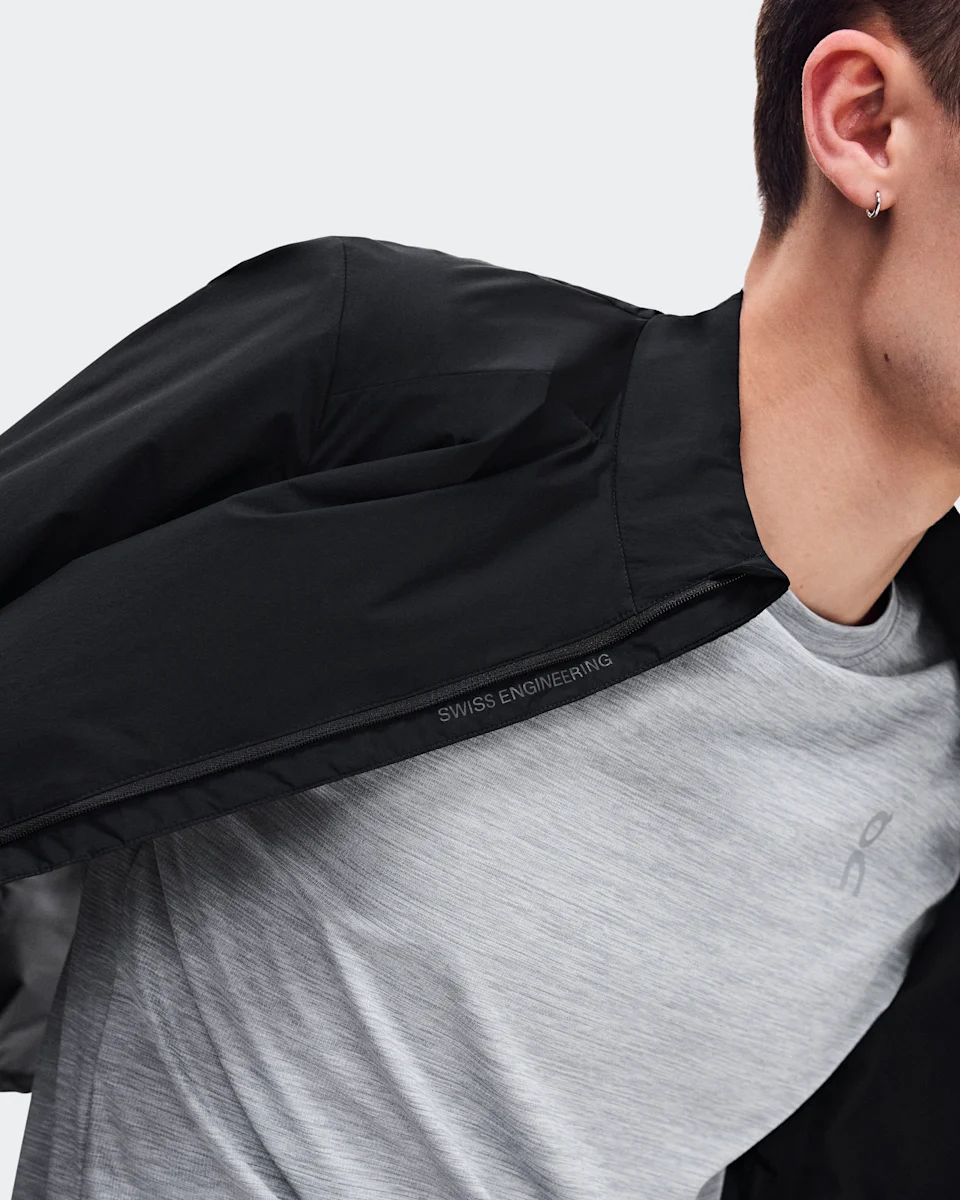 On Weather Jacket Black Masculino