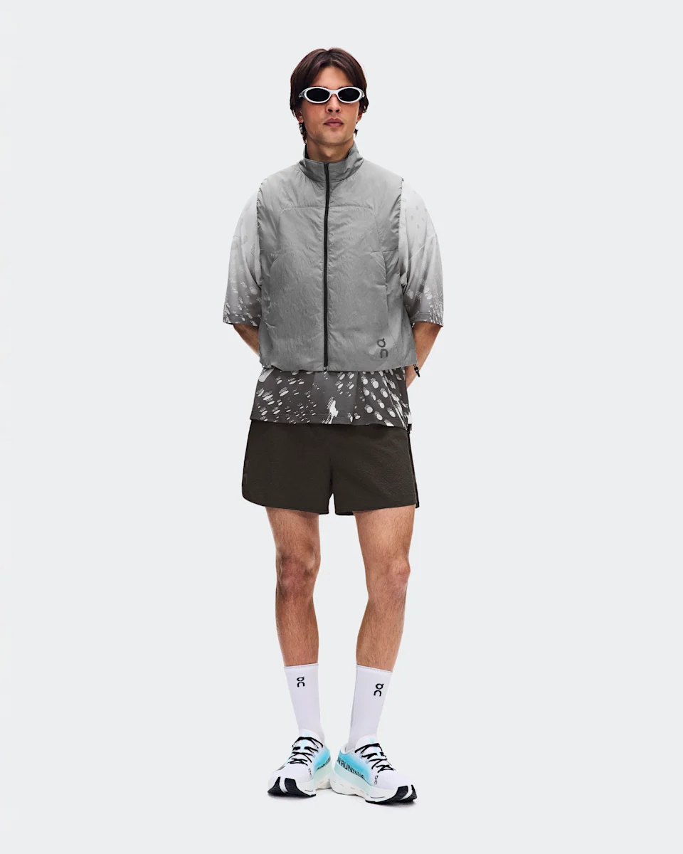 On Performance Volt Vest Glacier Masculino – Corrida, treino
