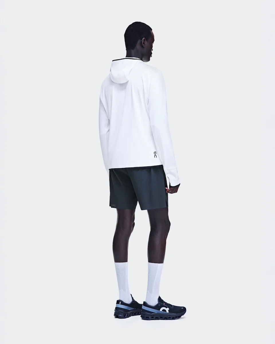 On Climate Zip Hoodie White Masculino