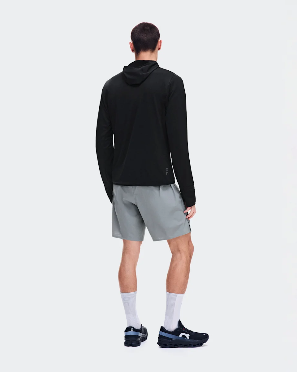 On Climate Zip Hoodie Black Masculino