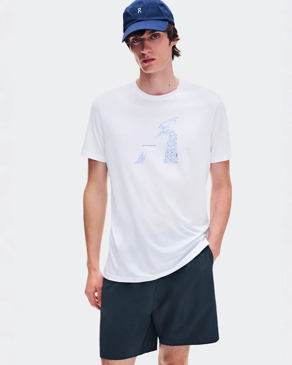 On Core-T Graphic White Masculino