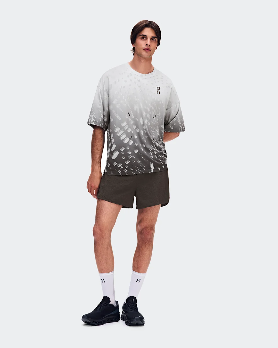 On Performance Volt Shorts Espresso Masculino – Corrida, treino