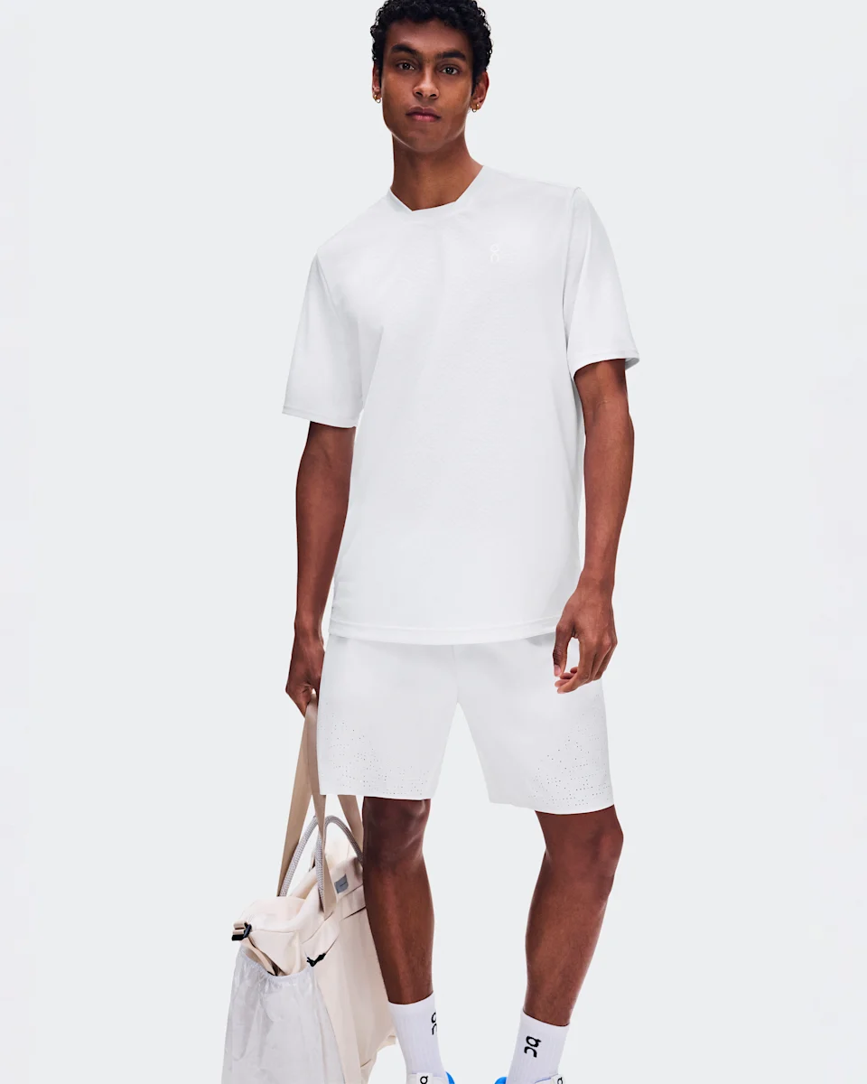 On 7" Court Shorts LDN White Masculino
