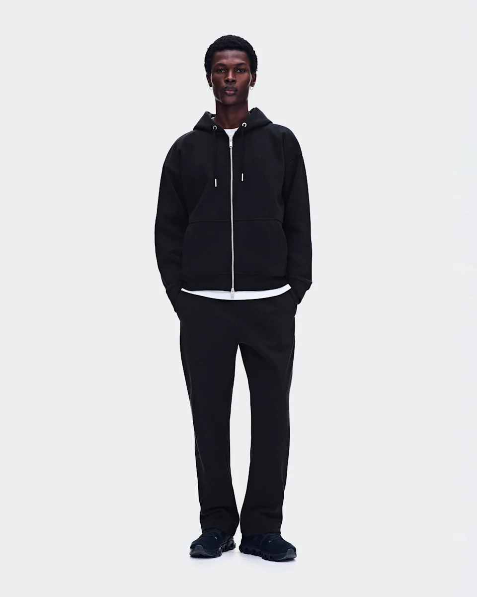 On Club Collective Full Zip Hoodie Black Masculino