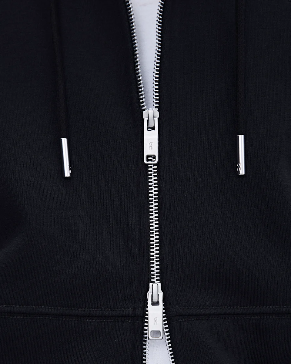 On Club Collective Full Zip Hoodie Black Masculino