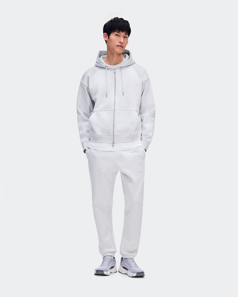On Club Collective Full Zip Hoodie Crater Masculino