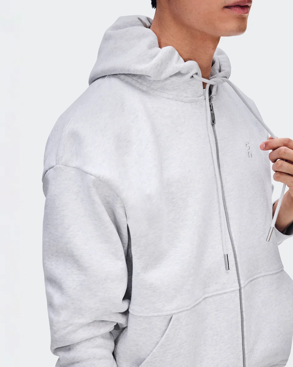 On Club Collective Full Zip Hoodie Crater Masculino