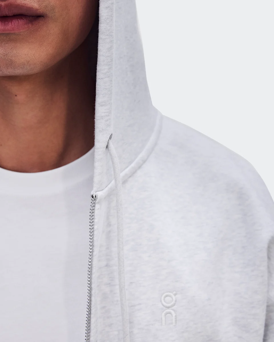 On Club Collective Full Zip Hoodie Crater Masculino