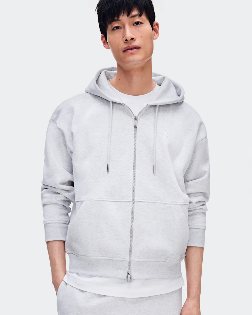 On Club Collective Full Zip Hoodie Crater Masculino
