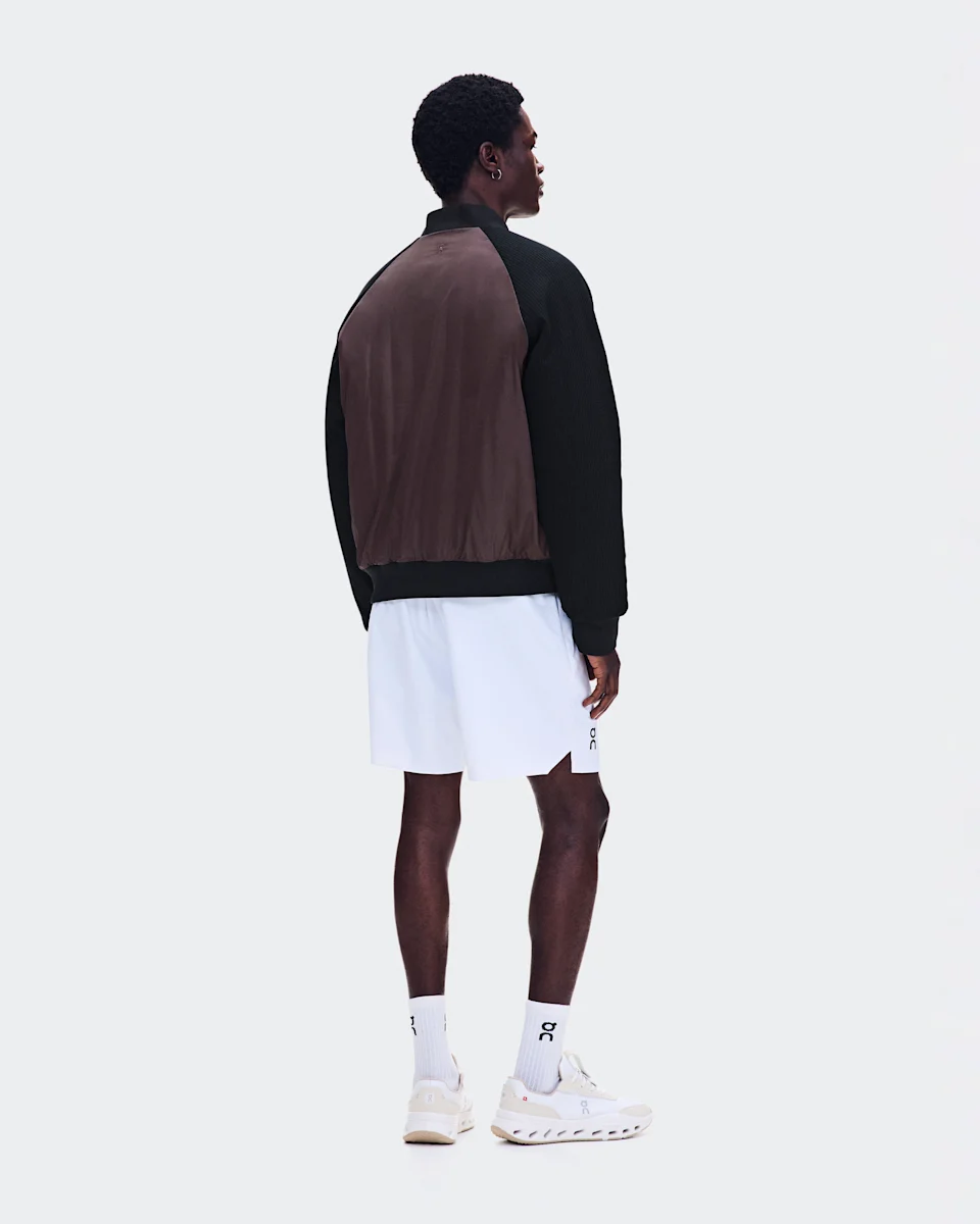 On Courtside Bomber Mulberry & Black Masculino