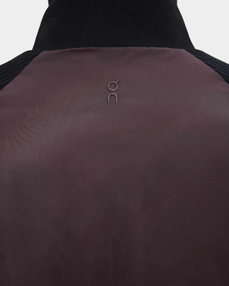 On Courtside Bomber Mulberry & Black Masculino