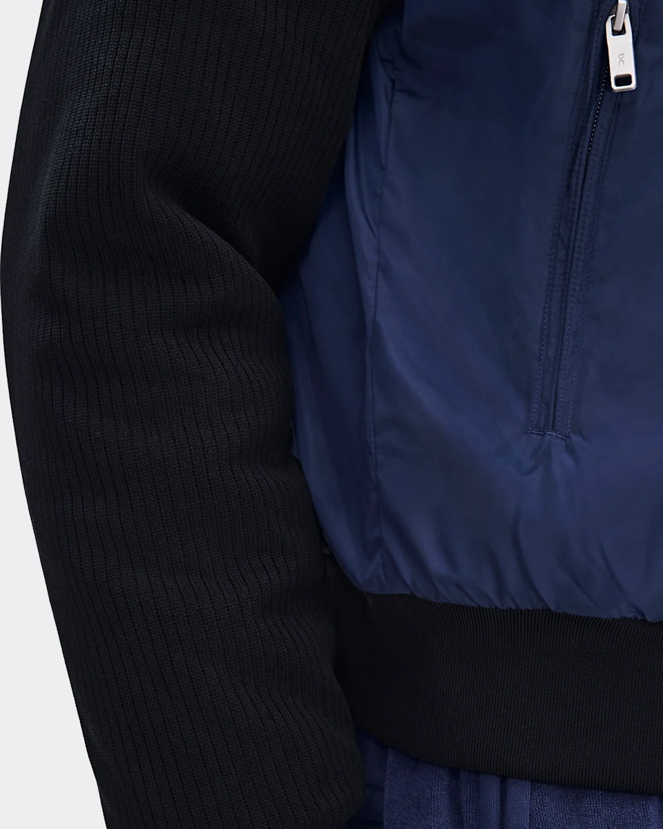 On Courtside Bomber Inkwell & Black Masculino