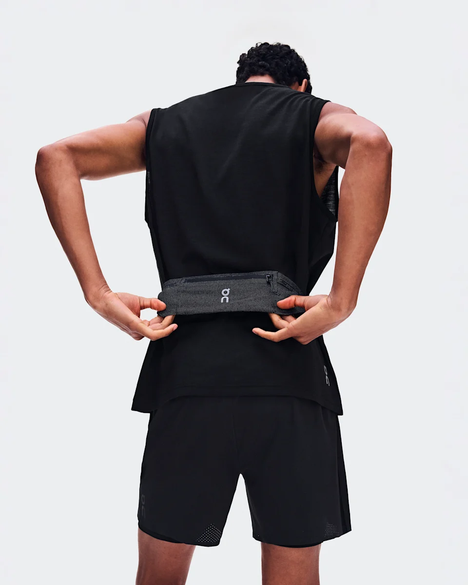 On On Run Tank Black Masculino