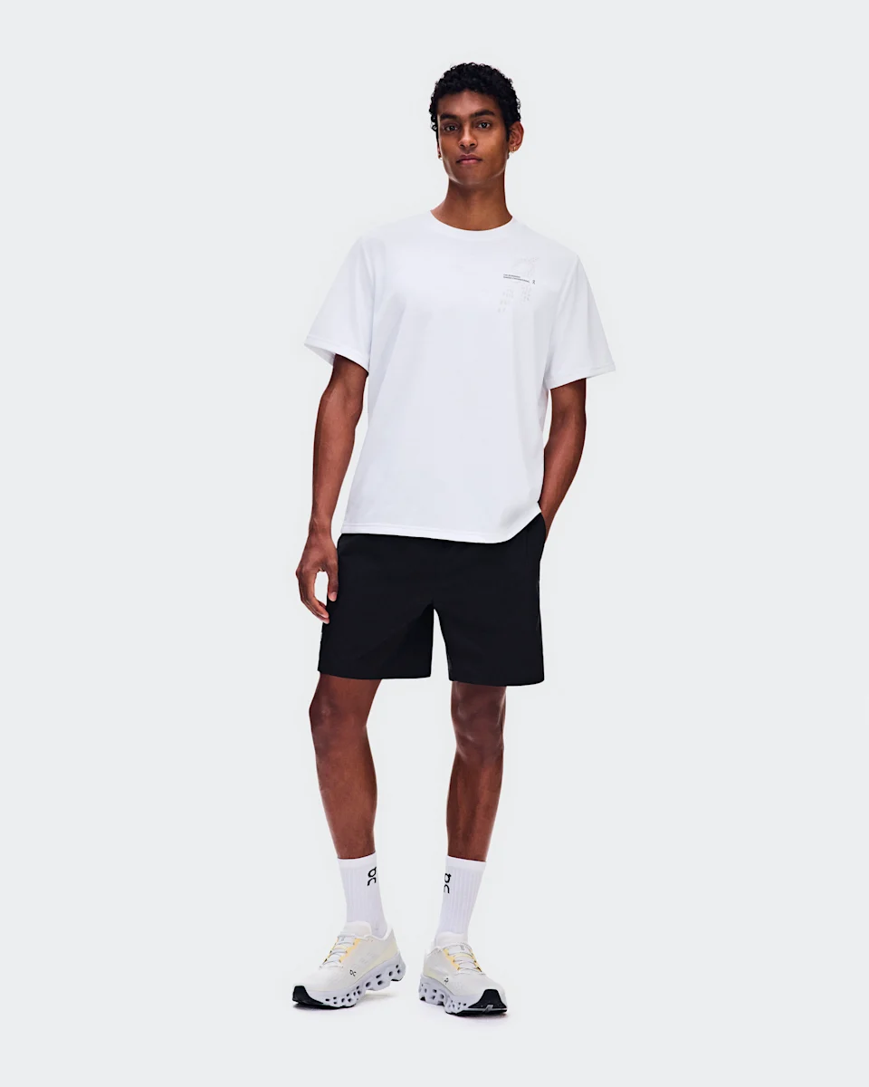 On On Run-T White Masculino – Corrida, treinos, uso diário