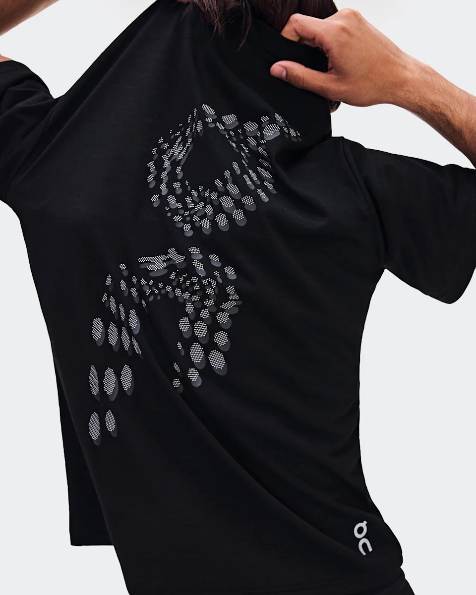 On On Run-T Black Masculino