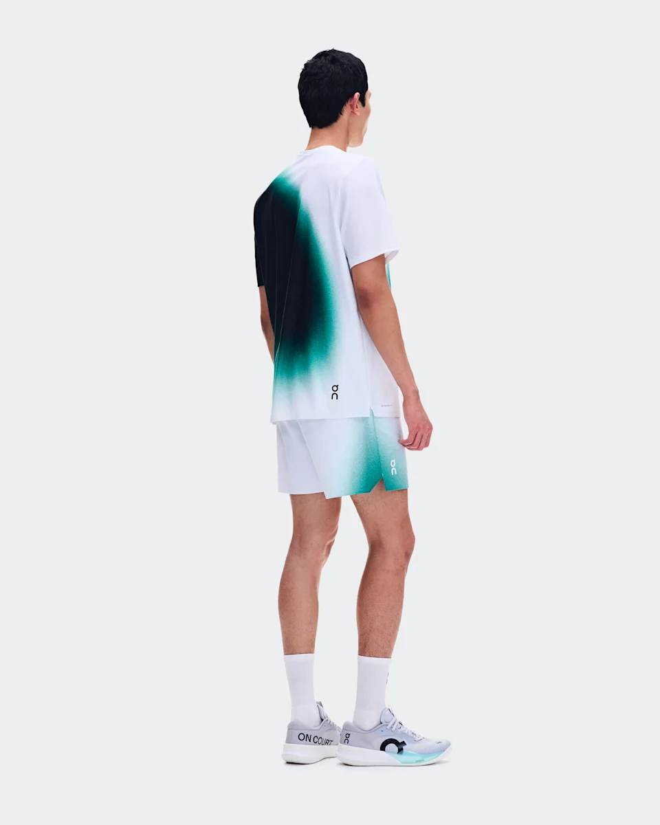 On Court-T Swing White & Neem Masculino
