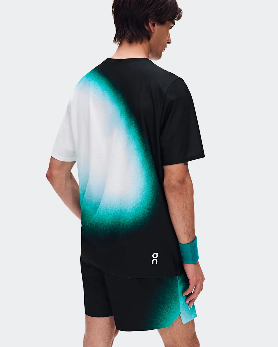 On Court-T Swing Black & Neem Masculino