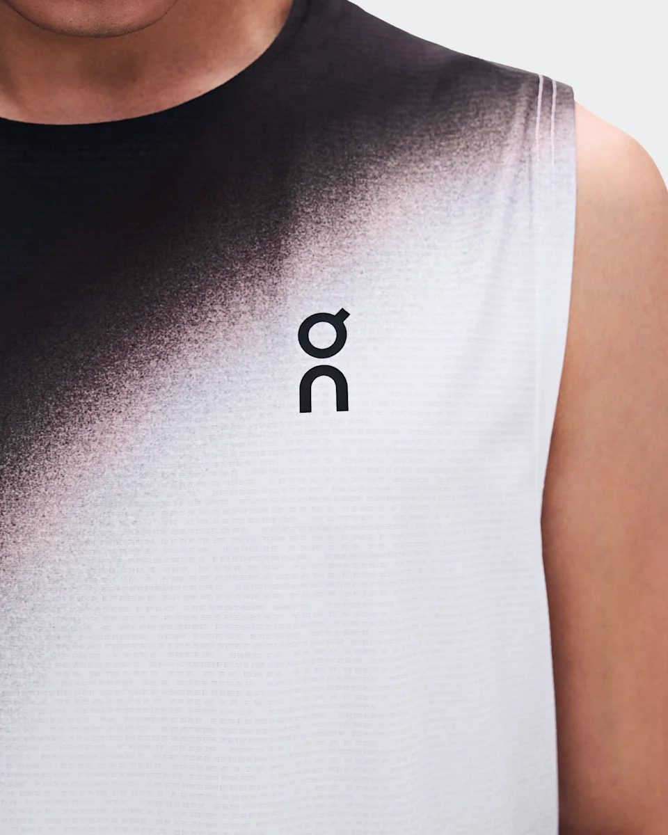 On Court Tank Swing Black & Mulberry Masculino