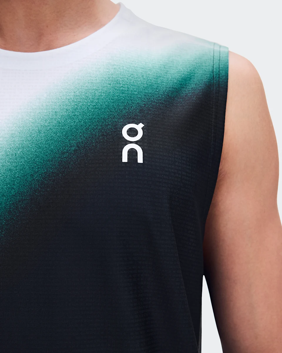 On Court Tank Swing White & Neem Masculino