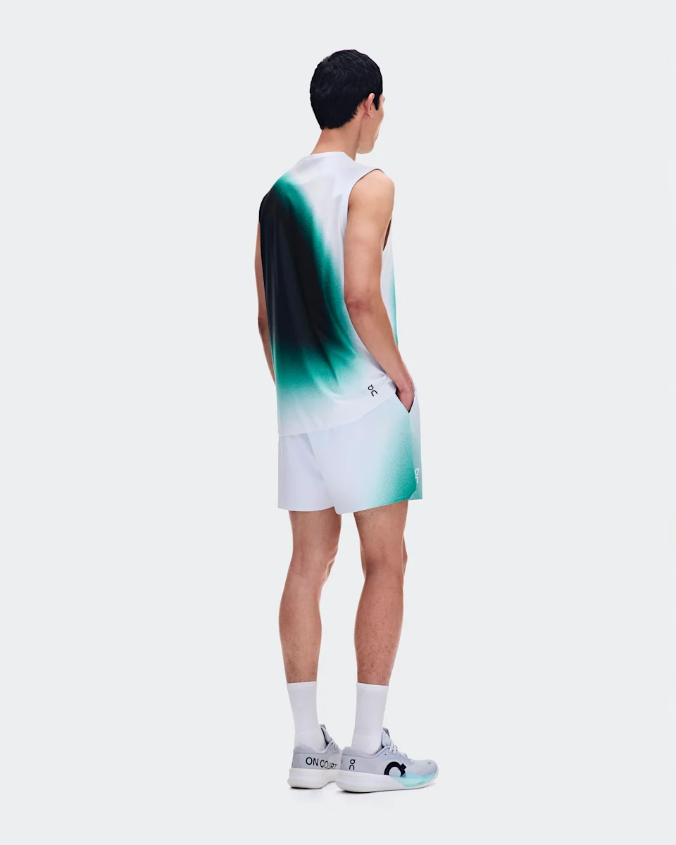 On Court Tank Swing White & Neem Masculino