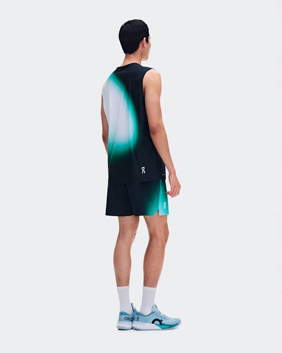On Court Tank Swing Black & Neem Masculino