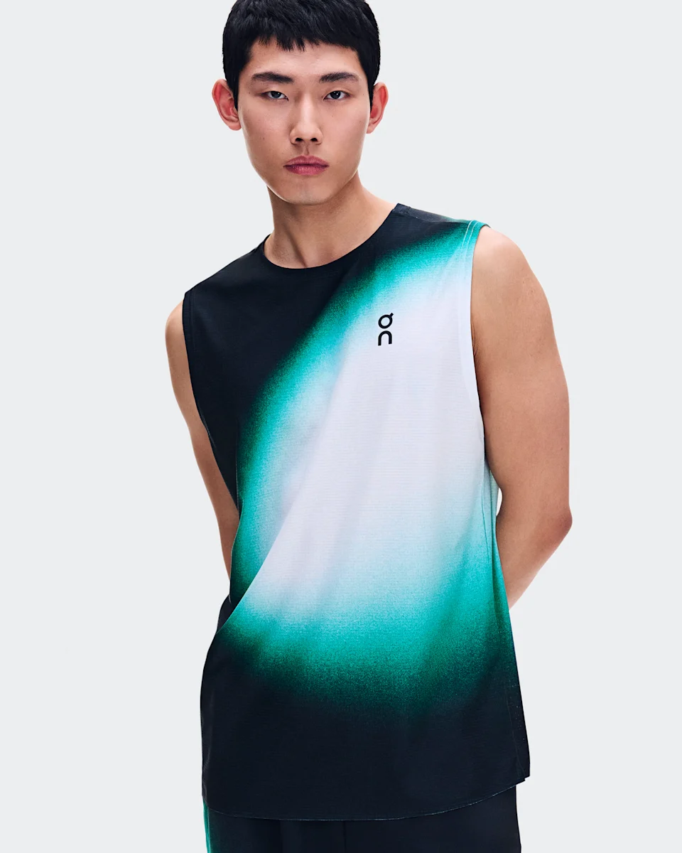On Court Tank Swing Black & Neem Masculino