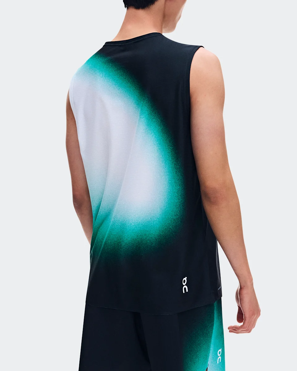 On Court Tank Swing Black & Neem Masculino