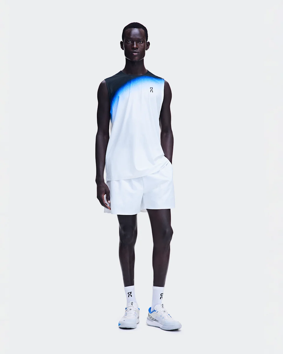 On Court Tank Swing White & Jay Masculino