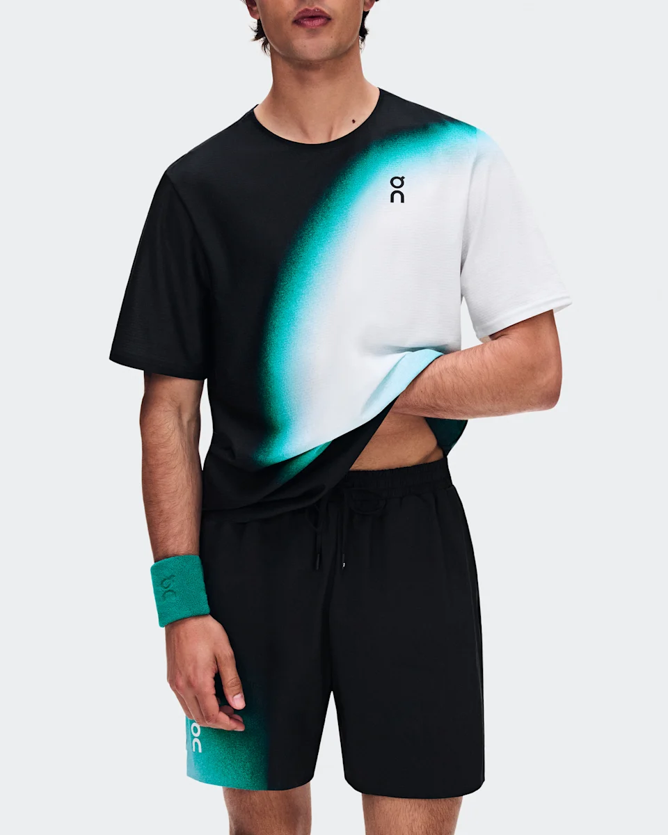 On 5" Court Shorts Swing Black & Neem Masculino