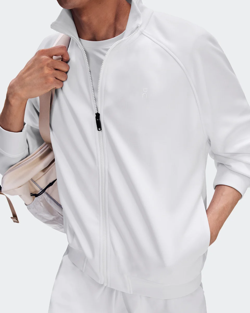 On Courtside Full Zip LDN White Masculino