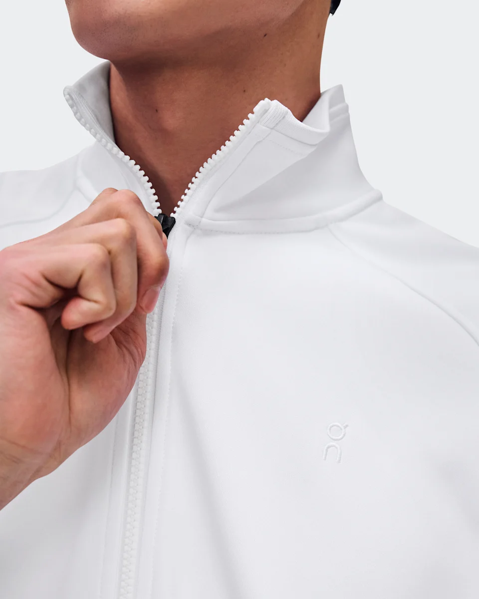 On Courtside Full Zip LDN White Masculino