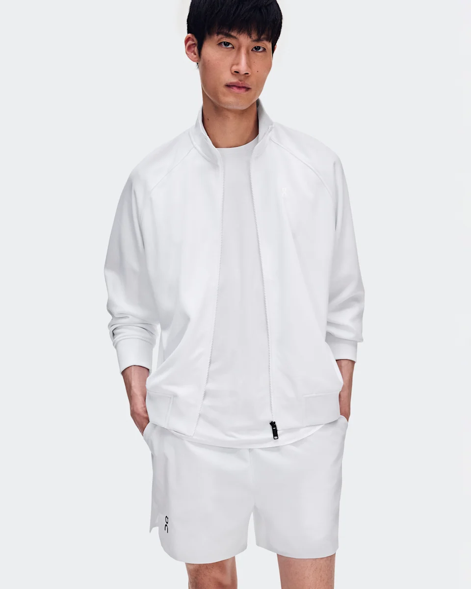 On Courtside Full Zip LDN White Masculino