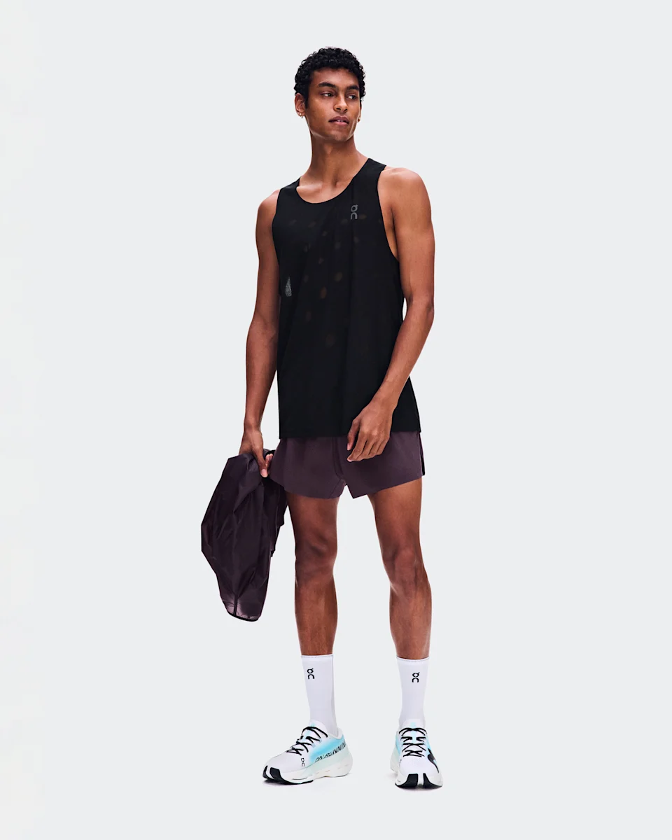 On Zero Tank Breathe Black Masculino