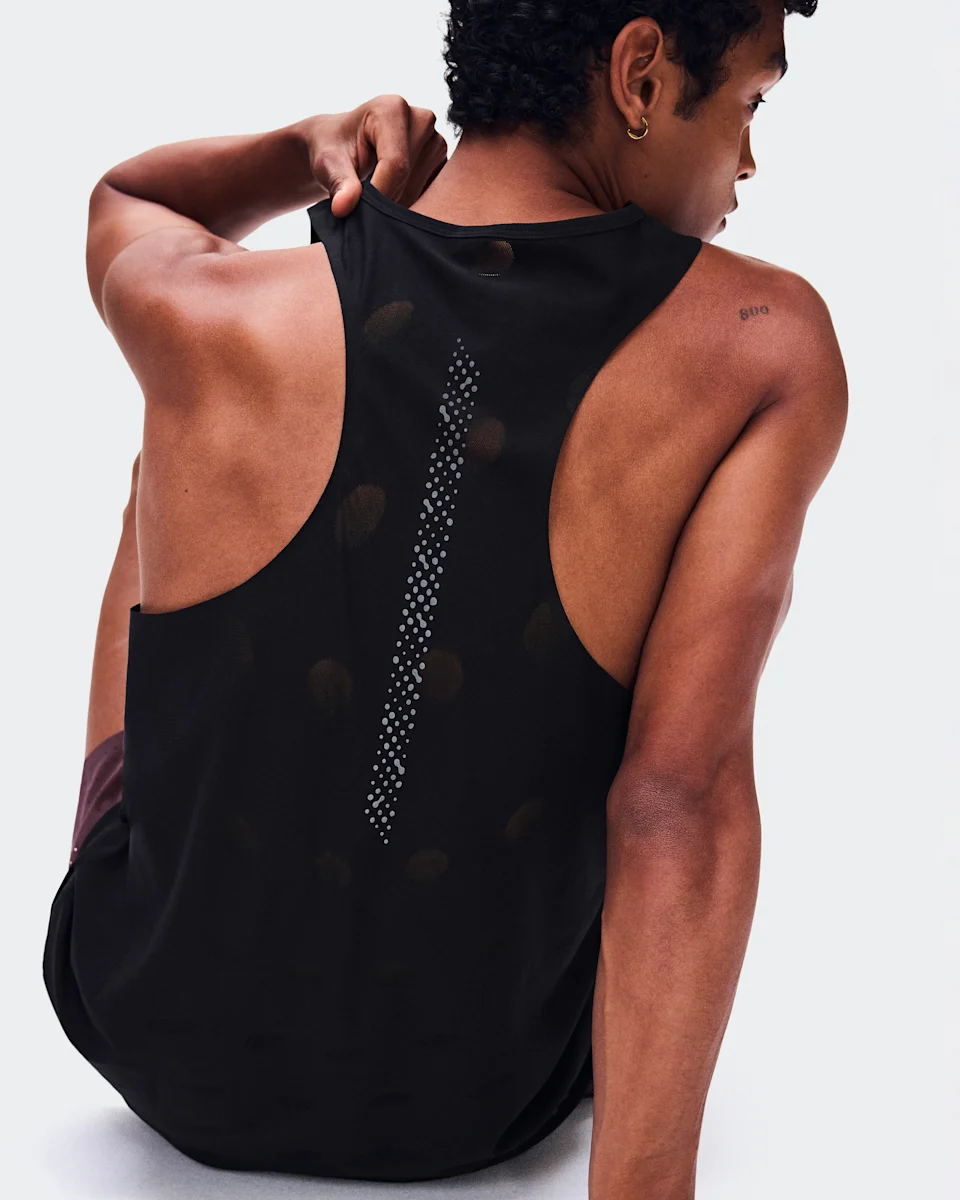 On Zero Tank Breathe Black Masculino