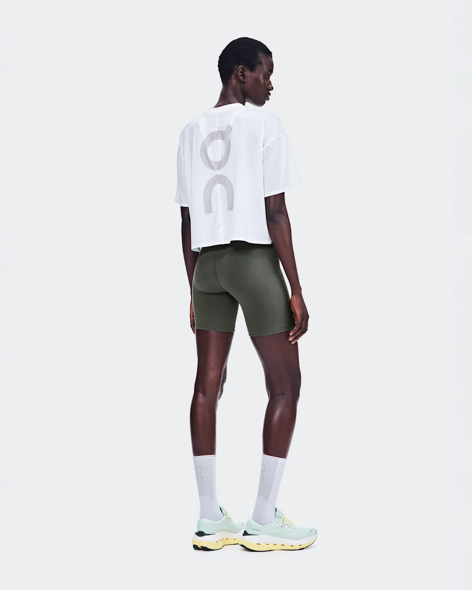 On Cropped Run-T LN1 White 