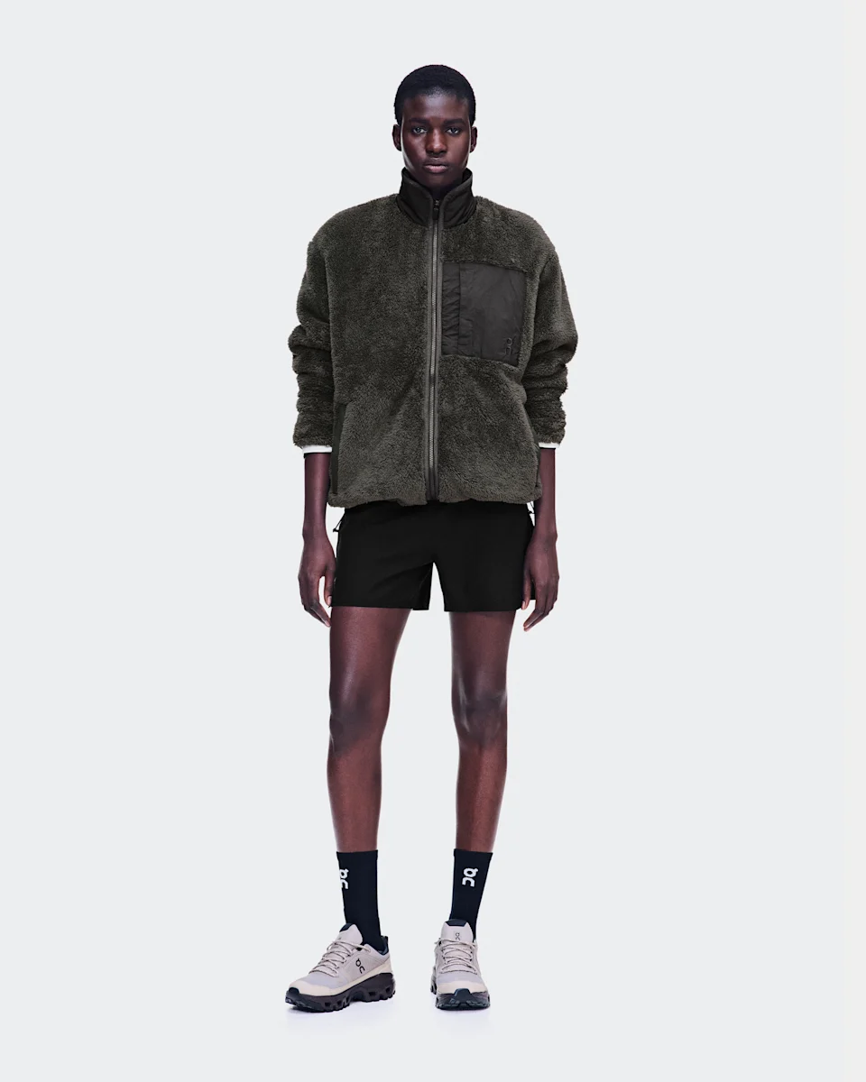 On Ascent Fleece Jacket Espresso 