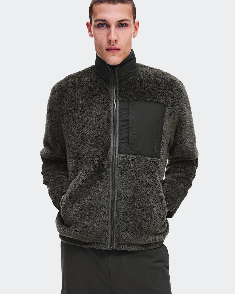 On Ascent Fleece Jacket Espresso 