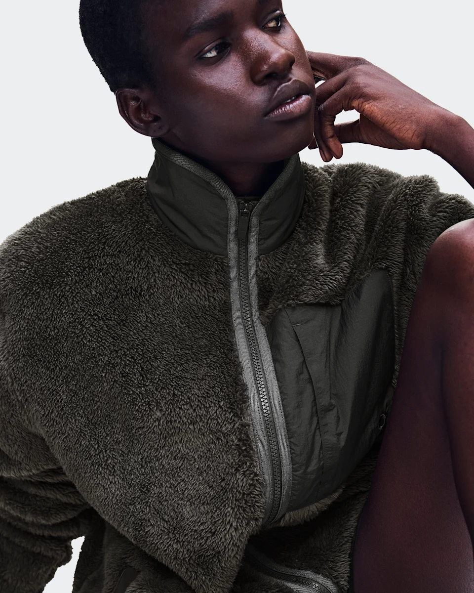 On Ascent Fleece Jacket Espresso 