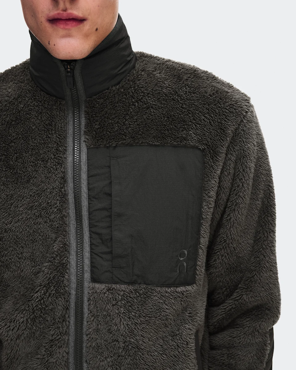 On Ascent Fleece Jacket Espresso 