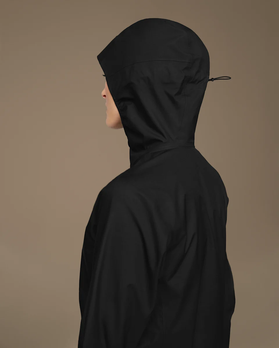 On Waterproof Anorak Black Feminino